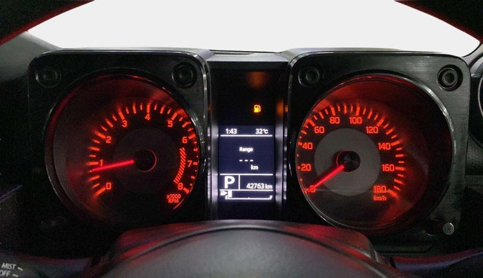 2023 Maruti JIMNY ZETA ALL GRIP PRO AT, Petrol, Automatic, 42,747 km, Odometer Image