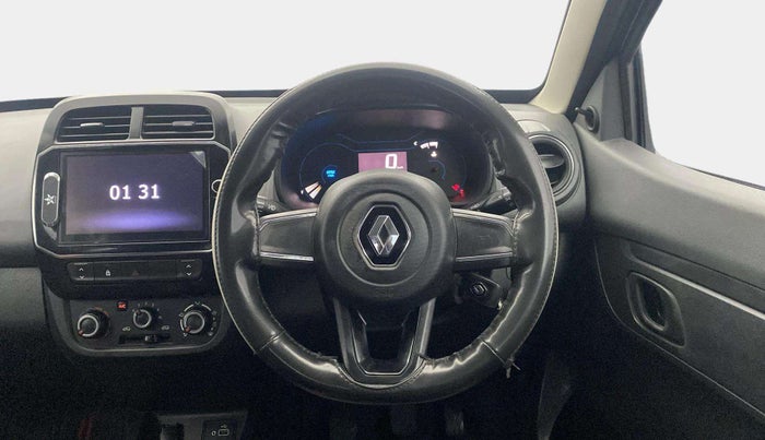 2021 Renault Kwid RXT 1.0 (O), Petrol, Manual, 23,830 km, Steering Wheel Close Up