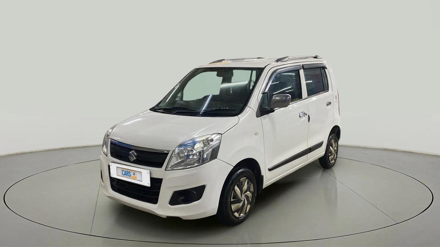 2016 Maruti Wagon R 1.0 LXI CNG, CNG, Manual, 79,259 km, Left Front Diagonal