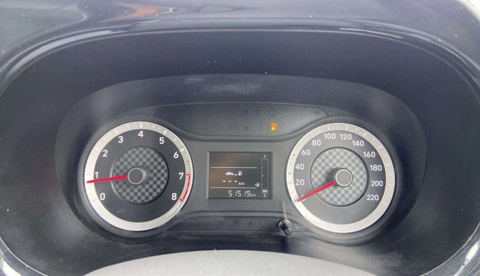 2020 Hyundai AURA S 1.2, Petrol, Manual, 51,511 km, Odometer Image