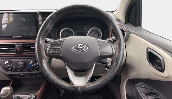 2020 Hyundai AURA S 1.2, Petrol, Manual, 51,511 km, Steering Wheel Close Up