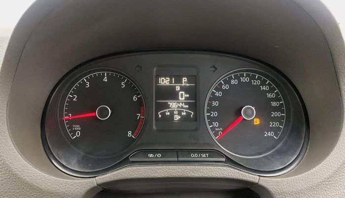 2015 Volkswagen Vento COMFORTLINE 1.2 TSI AT, Petrol, Automatic, 79,638 km, Odometer Image