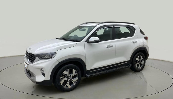 2021 KIA SONET HTX 1.0 IMT, Petrol, Manual, 37,730 km, Left Front Diagonal