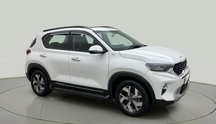 2021 KIA SONET HTX 1.0 IMT, Petrol, Manual, 37,730 km, Right Front Diagonal