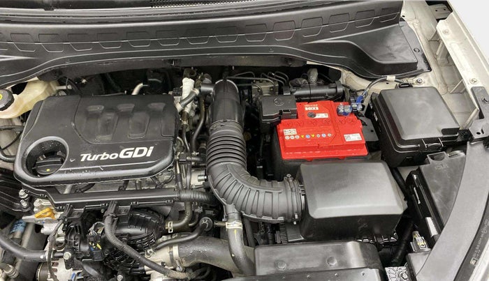 2021 KIA SONET HTX 1.0 IMT, Petrol, Manual, 37,730 km, Engine View - Left