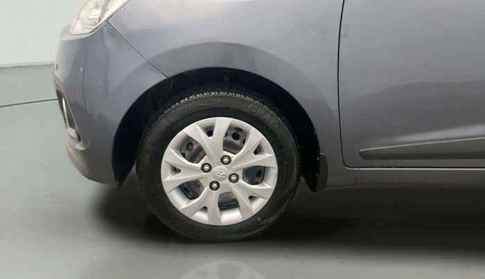 2015 Hyundai Grand i10 SPORTZ 1.2 KAPPA VTVT, Petrol, Manual, 25,395 km, Left Front Wheel