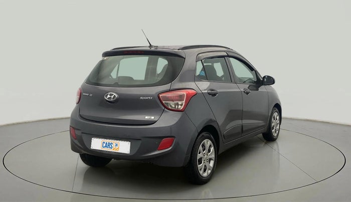 2015 Hyundai Grand i10 SPORTZ 1.2 KAPPA VTVT, Petrol, Manual, 25,395 km, Right Back Diagonal