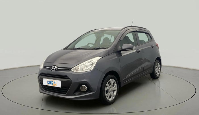2015 Hyundai Grand i10 SPORTZ 1.2 KAPPA VTVT, Petrol, Manual, 25,395 km, Left Front Diagonal