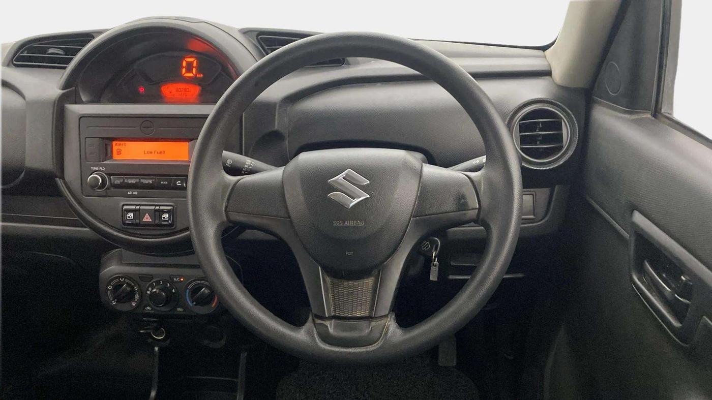 2021 Maruti S PRESSO VXI, Petrol, Manual, 80,324 km, Steering Wheel Close Up