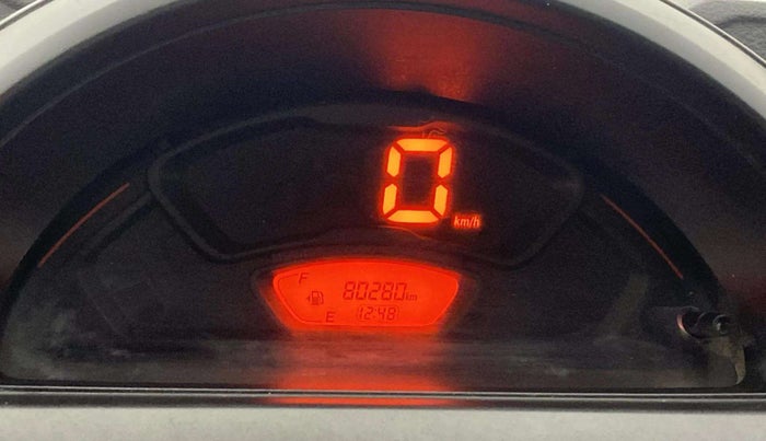 2021 Maruti S PRESSO VXI, Petrol, Manual, 80,237 km, Odometer Image