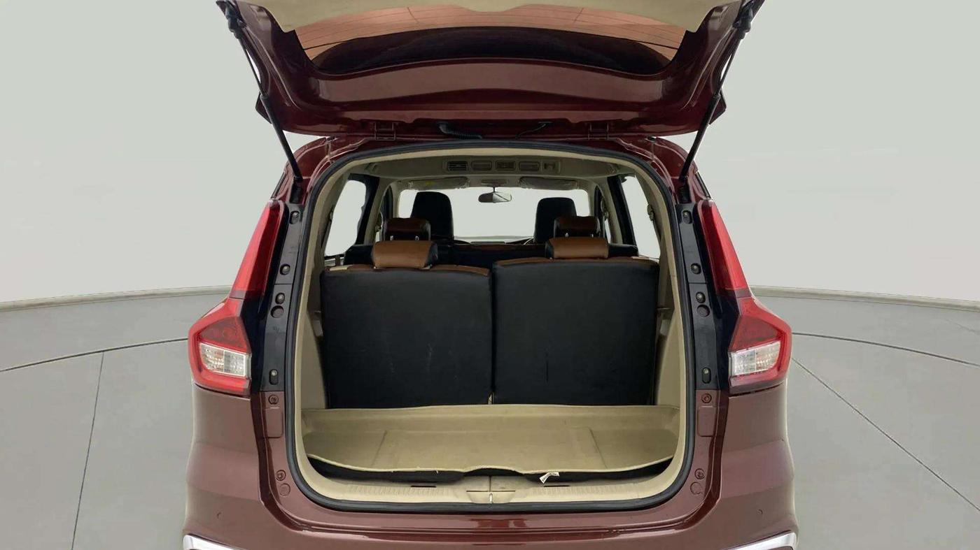 2019 Maruti Ertiga ZXI+ SHVS, Petrol, Manual, 23,139 km, Boot Inside