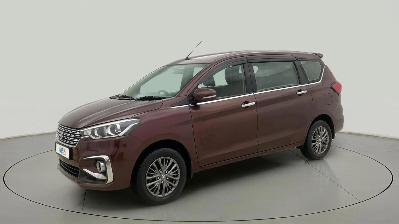 2019 Maruti Ertiga ZXI+ SHVS, Petrol, Manual, 23,139 km, Left Front Diagonal