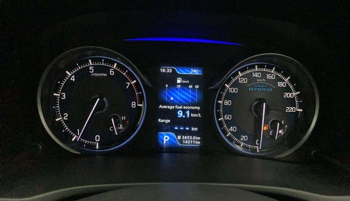 2021 Maruti XL6 ALPHA AT, Petrol, Automatic, 14,205 km, Odometer Image