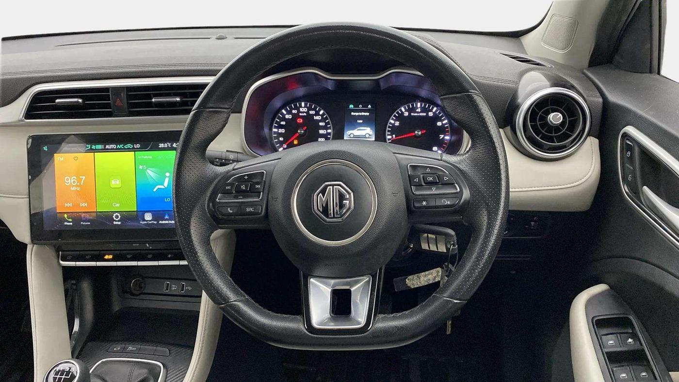2023 MG ASTOR STYLE 1.5 MT, Petrol, Manual, 15,775 km, Steering Wheel Close Up