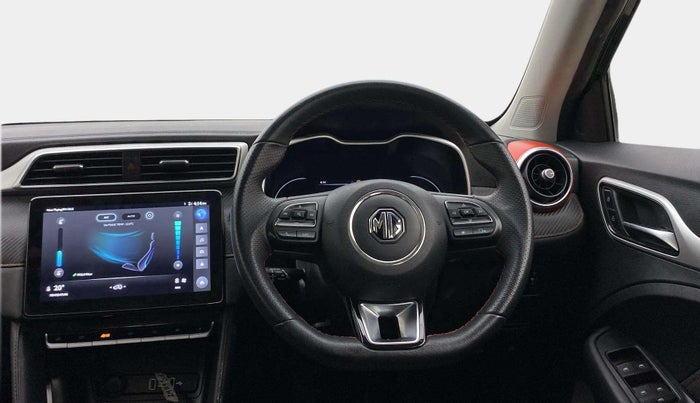 2023 MG ASTOR  SMART BLACK STORM EDITION , Petrol, Manual, 26,120 km, Steering Wheel Close Up
