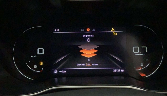 2023 MG ASTOR  SMART BLACK STORM EDITION , Petrol, Manual, 26,120 km, Odometer Image