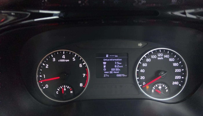 2020 KIA SELTOS GTK 1.4 PETROL, Petrol, Manual, 68,863 km, Odometer Image