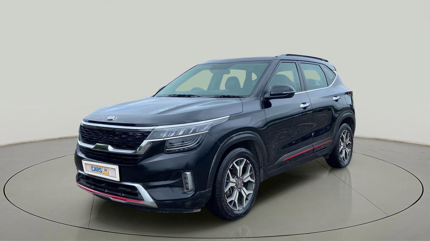2020 KIA SELTOS GTK 1.4 PETROL, Petrol, Manual, 68,990 km, Left Front Diagonal