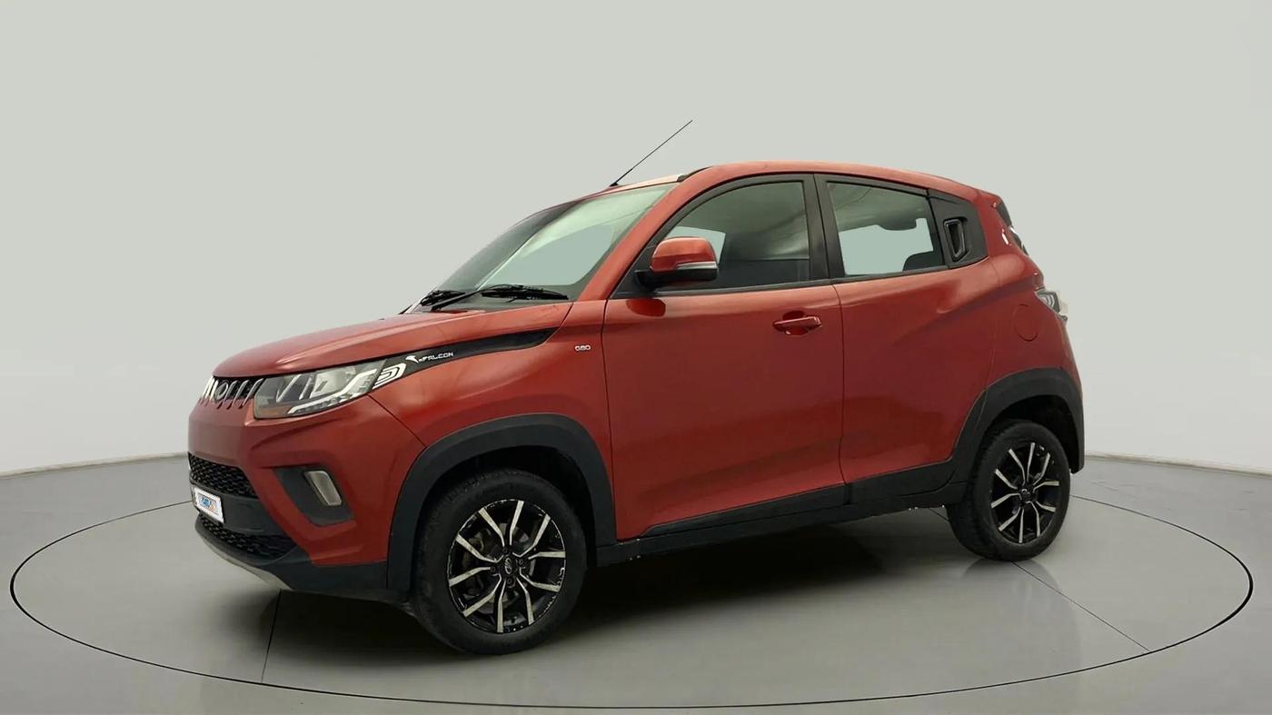 2017 Mahindra KUV 100 NXT K8 P 6 STR, Petrol, Manual, 89,011 km, Left Front Diagonal