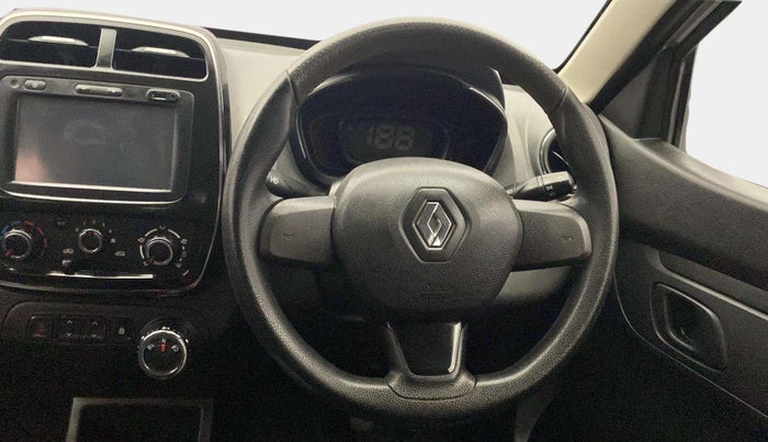 2017 Renault Kwid RXT 1.0 AMT (O), Petrol, Automatic, 66,010 km, Steering Wheel Close Up