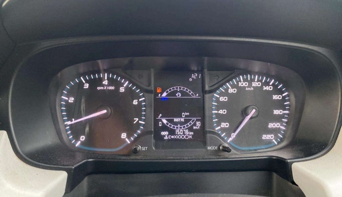 2022 Tata PUNCH PURE MT, Petrol, Manual, 15,068 km, Odometer Image