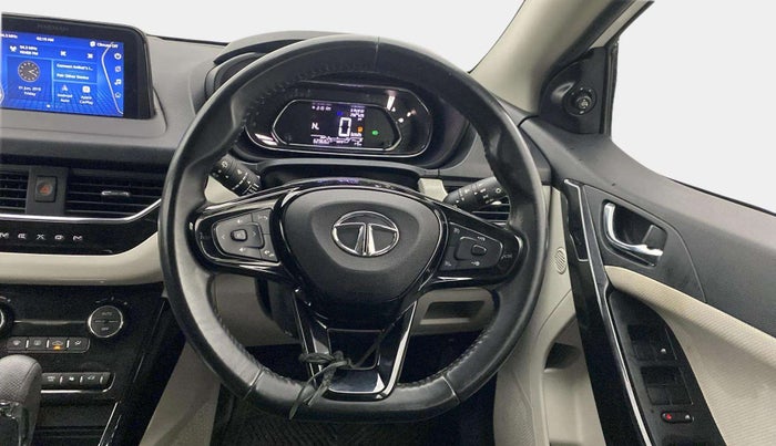 2021 Tata NEXON XZA PLUS SUNROOF PETROL, Petrol, Automatic, 62,344 km, Steering Wheel Close Up