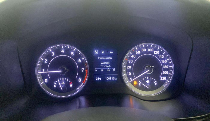 2020 Hyundai VENUE SX 1.0 (O) TURBO IMT, Petrol, Manual, 1,00,897 km, Odometer Image