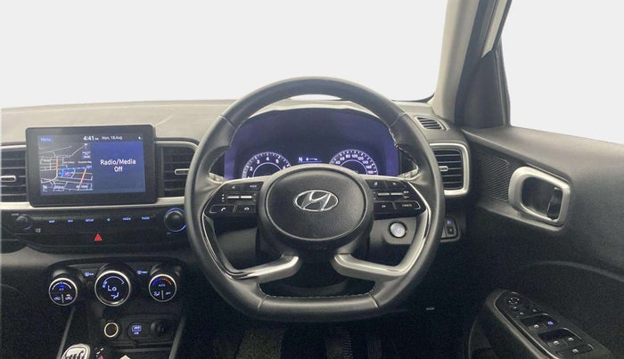 2020 Hyundai VENUE SX 1.0 (O) TURBO IMT, Petrol, Manual, 1,00,897 km, Steering Wheel Close Up