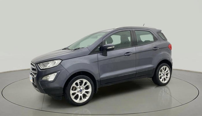 2018 Ford Ecosport TITANIUM + 1.5L PETROL AT, Petrol, Automatic, 86,471 km, Left Front Diagonal