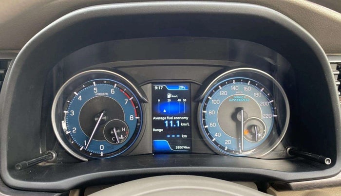 2023 Maruti Ertiga ZXi (O), Petrol, Manual, 38,064 km, Odometer Image