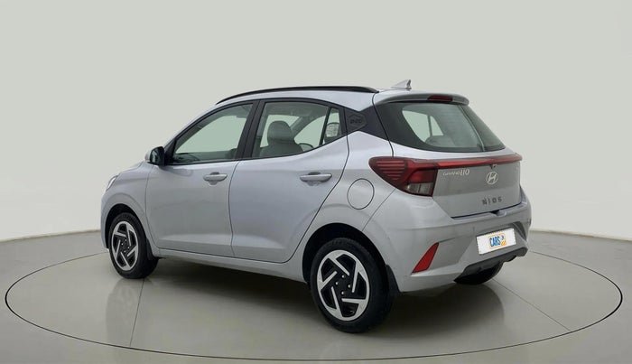 2023 Hyundai GRAND I10 NIOS SPORTZ AMT 1.2 KAPPA VTVT, Petrol, Automatic, 4,485 km, Left Back Diagonal