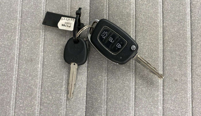 2023 Hyundai GRAND I10 NIOS SPORTZ AMT 1.2 KAPPA VTVT, Petrol, Automatic, 4,485 km, Key Close Up