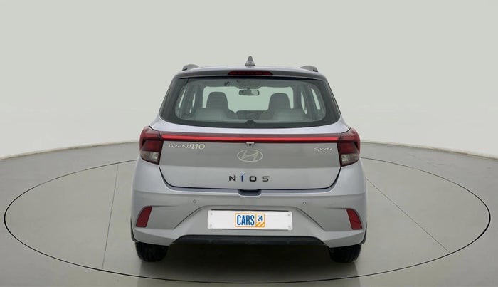 2023 Hyundai GRAND I10 NIOS SPORTZ AMT 1.2 KAPPA VTVT, Petrol, Automatic, 4,485 km, Back/Rear