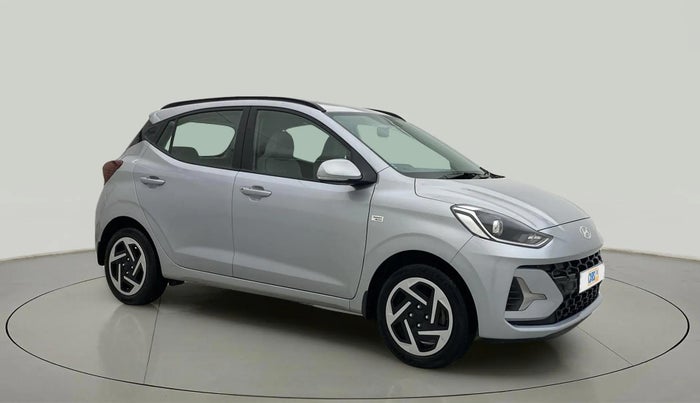 2023 Hyundai GRAND I10 NIOS SPORTZ AMT 1.2 KAPPA VTVT, Petrol, Automatic, 4,485 km, Right Front Diagonal