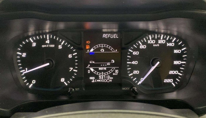 2020 Tata ALTROZ XT PETROL, Petrol, Manual, 93,713 km, Odometer Image