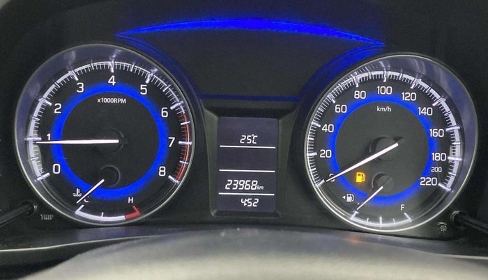 2018 Maruti Baleno DELTA PETROL 1.2, Petrol, Manual, 23,961 km, Odometer Image