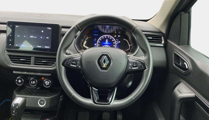 2022 Renault Kiger RXZ AMT DUAL TONE, Petrol, Automatic, 18,645 km, Steering Wheel Close Up