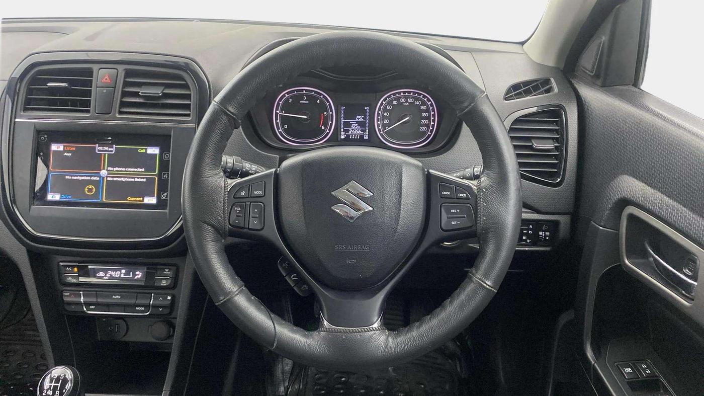 2018 Maruti Vitara Brezza ZDI PLUS, Diesel, Manual, 61,309 km, Steering Wheel Close Up