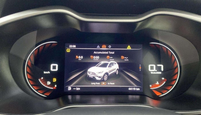 2022 MG ASTOR SMART EX 1.5 MT, Petrol, Manual, 44,118 km, Odometer Image