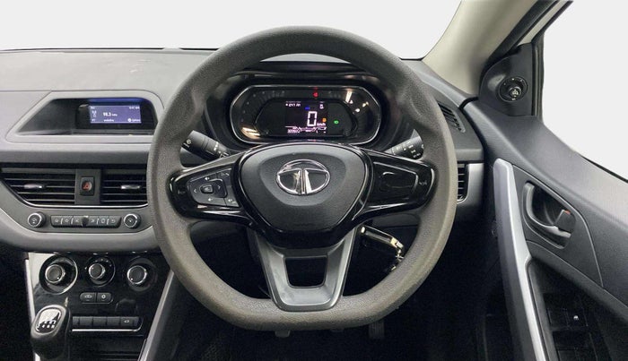 2022 Tata NEXON XM SUNROOF PETROL, Petrol, Manual, 32,281 km, Steering Wheel Close Up