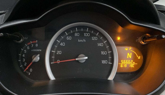2016 Maruti Celerio VXI AMT, Petrol, Automatic, 56,661 km, Odometer Image