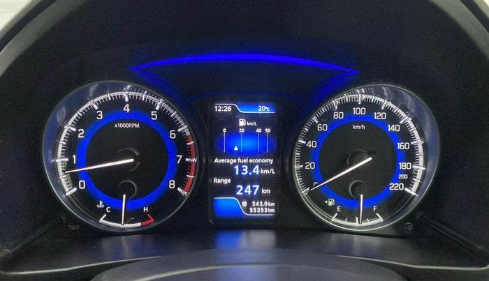 2016 Maruti Baleno ZETA PETROL 1.2, Petrol, Manual, 55,309 km, Odometer Image