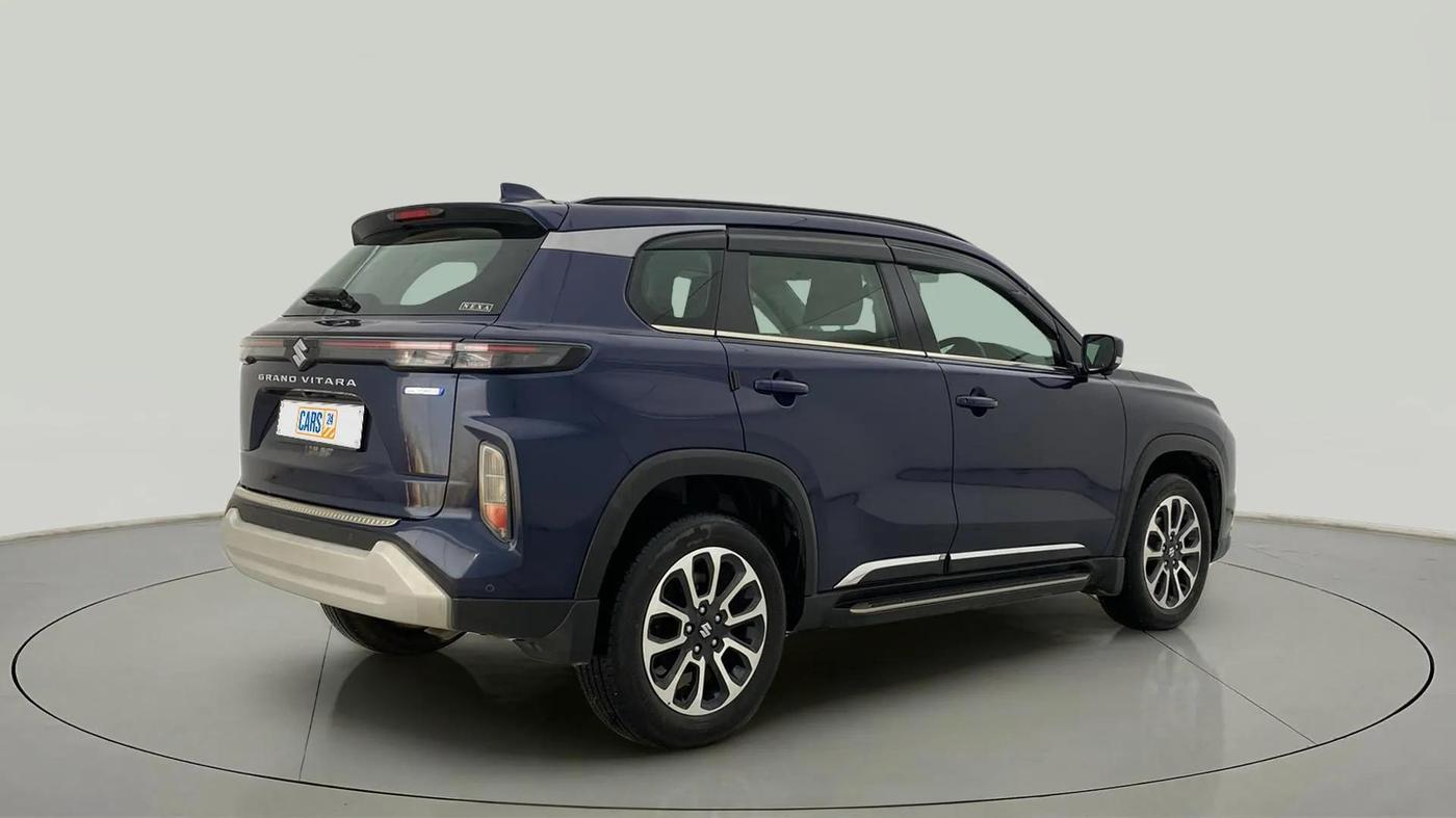 2022 Maruti Grand Vitara ALPHA SMART HYBRID AT, Petrol, Automatic, 2,474 km, Right Back Diagonal