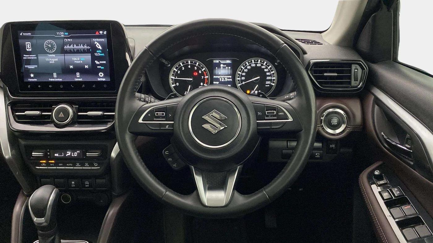 2022 Maruti Grand Vitara ALPHA SMART HYBRID AT, Petrol, Automatic, 2,474 km, Steering Wheel Close Up