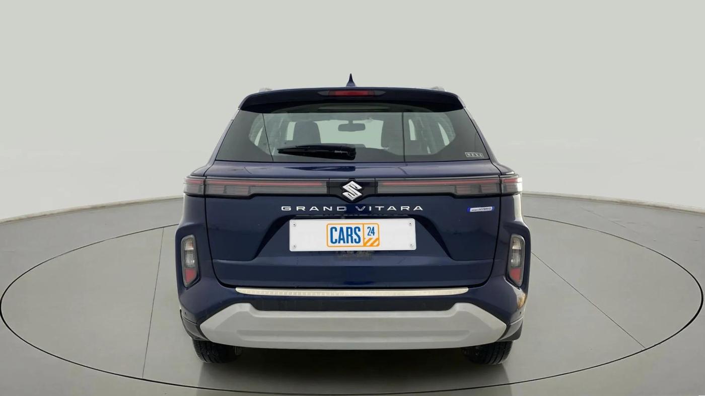 2022 Maruti Grand Vitara ALPHA SMART HYBRID AT, Petrol, Automatic, 2,474 km, Back/Rear
