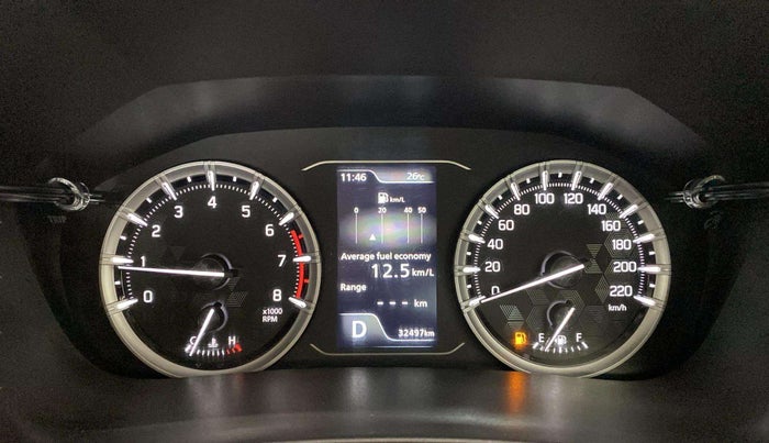 2022 Maruti Grand Vitara ALPHA SMART HYBRID AT, Petrol, Automatic, 32,497 km, Odometer Image