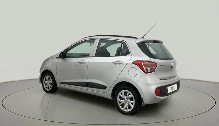 2018 Hyundai Grand i10 SPORTZ 1.2 KAPPA VTVT, Petrol, Manual, 27,591 km, Left Back Diagonal