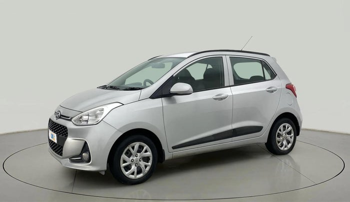 2018 Hyundai Grand i10 SPORTZ 1.2 KAPPA VTVT, Petrol, Manual, 27,591 km, Left Front Diagonal