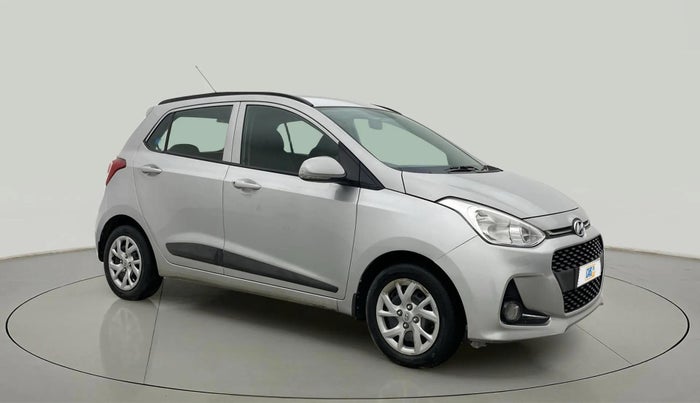 2018 Hyundai Grand i10 SPORTZ 1.2 KAPPA VTVT, Petrol, Manual, 27,591 km, Right Front Diagonal