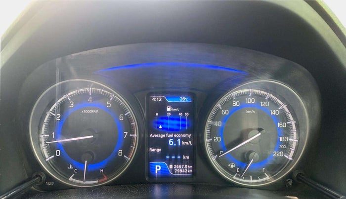 2018 Maruti Baleno ZETA CVT PETROL 1.2, CNG, Automatic, 79,934 km, Odometer Image